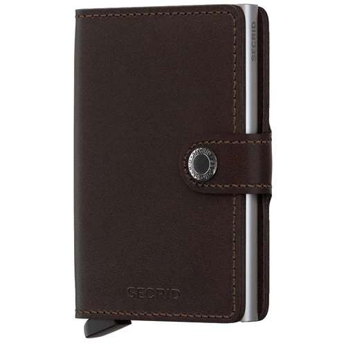 Secrid miniwallet original dark brown1